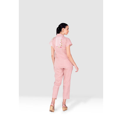 Kaveri Pink Arch Maze Co-Ord (Set of 2)