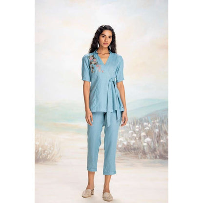 Kaveri Blue Tsukiyama Ira Co-Ord (Set of 2)