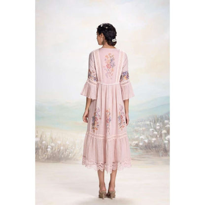 Kaveri Pink Vintage Rosa Messenger Dress