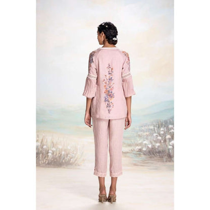 Kaveri Pink Vintage Rosa Wreath Co-Ord (Set of 2)