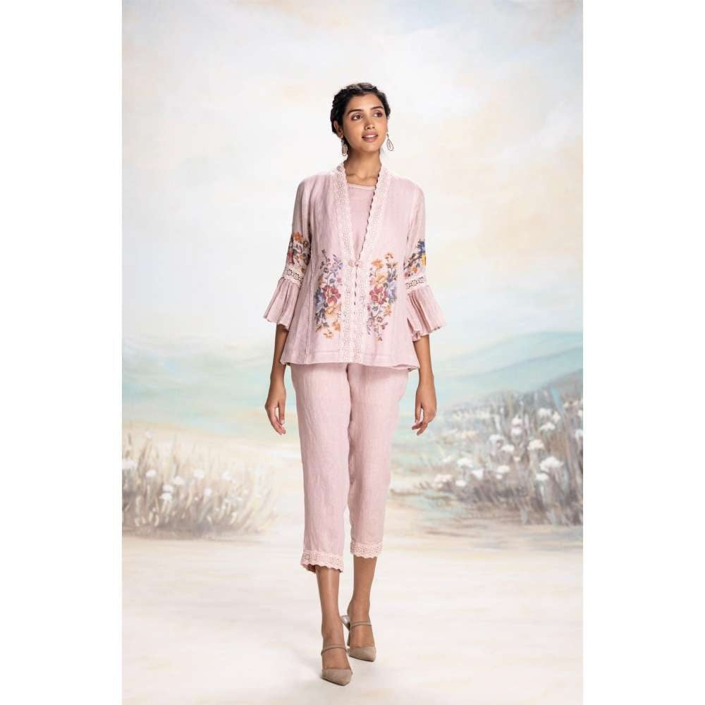 Kaveri Pink Vintage Rosa Tree Co-Ord (Set of 3)