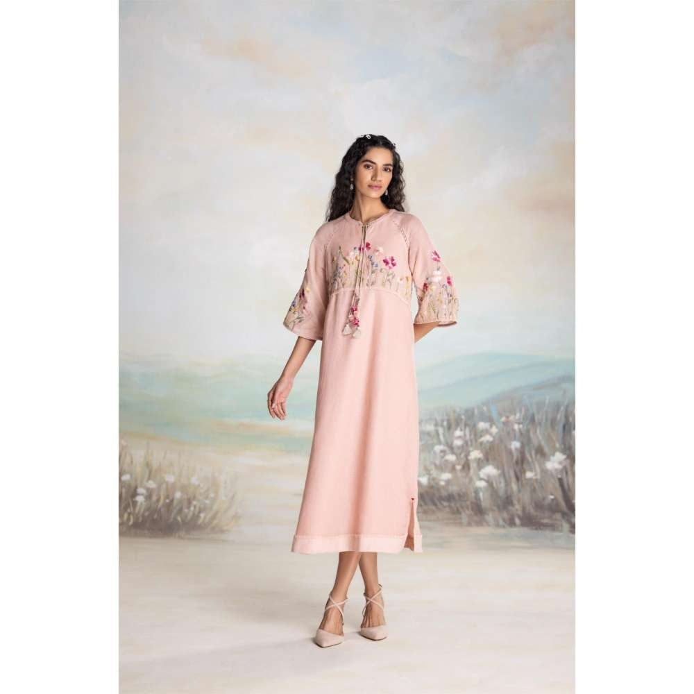 Kaveri Pink Meet Me In The Meadow Dress