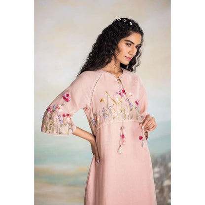 Kaveri Pink Meet Me In The Meadow Dress