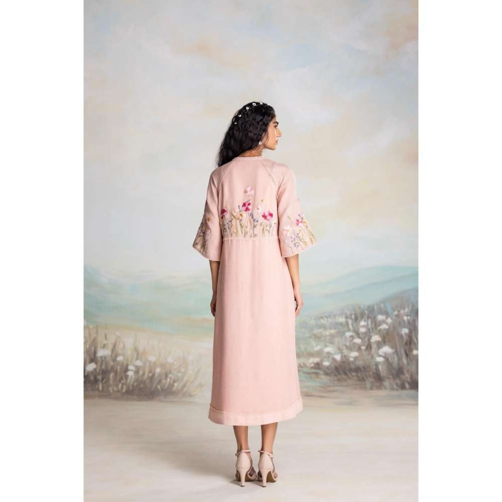 Kaveri Pink Meet Me In The Meadow Dress