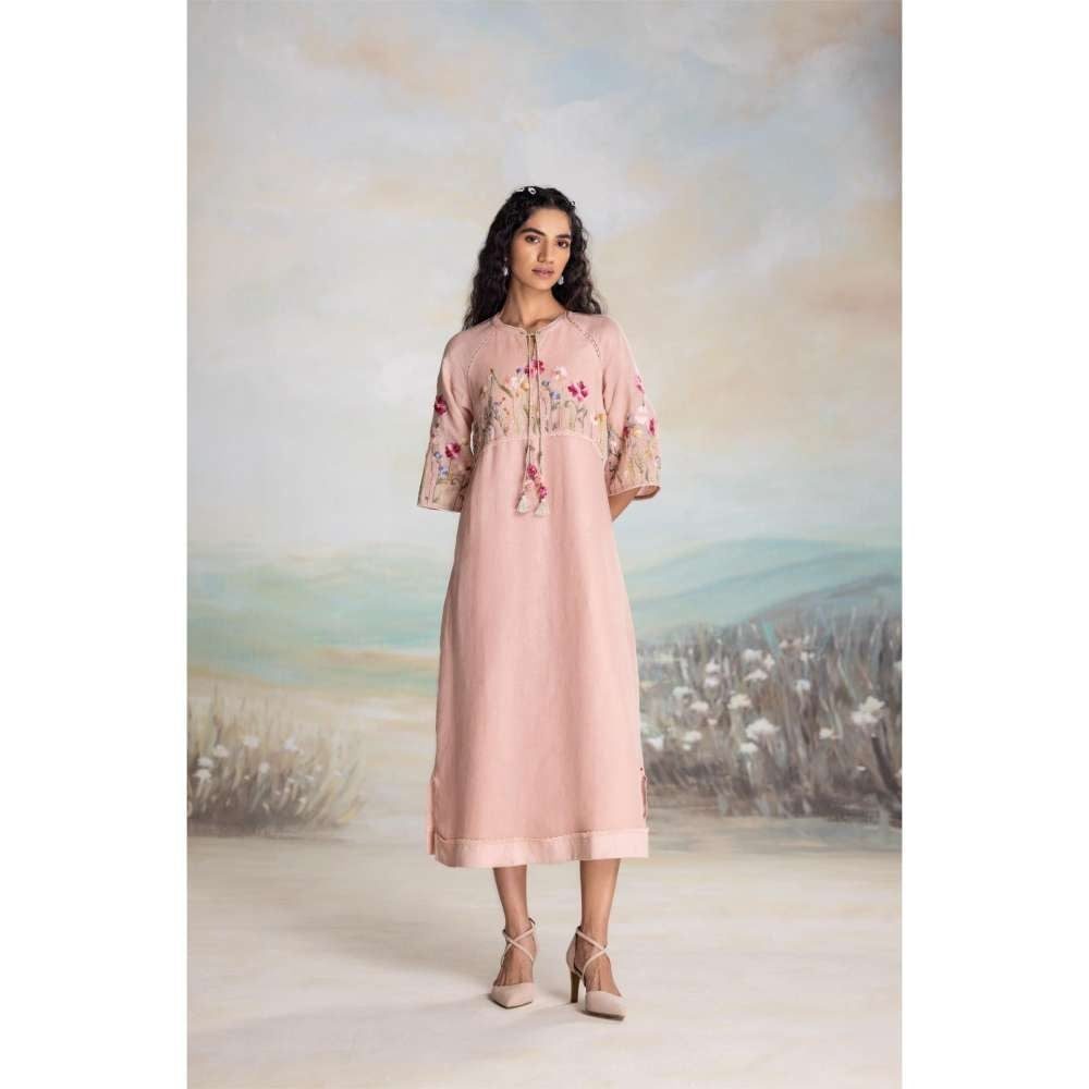Kaveri Pink Meet Me In The Meadow Dress