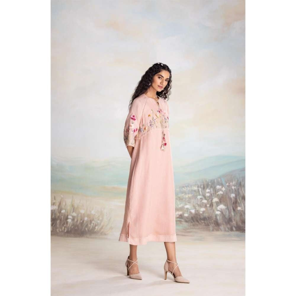 Kaveri Pink Meet Me In The Meadow Dress