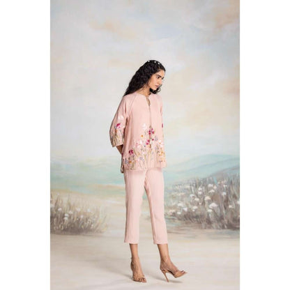 Kaveri Pink Meet Me In The Meadow Co-Ord (Set of 2)