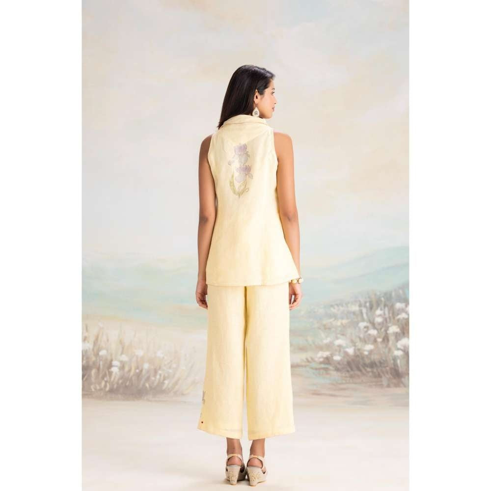 Kaveri Yellow Iris Co-Ord (Set of 2)