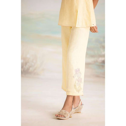 Kaveri Yellow Iris Co-Ord (Set of 2)