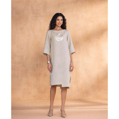 Kaveri Taupe Luna Dress