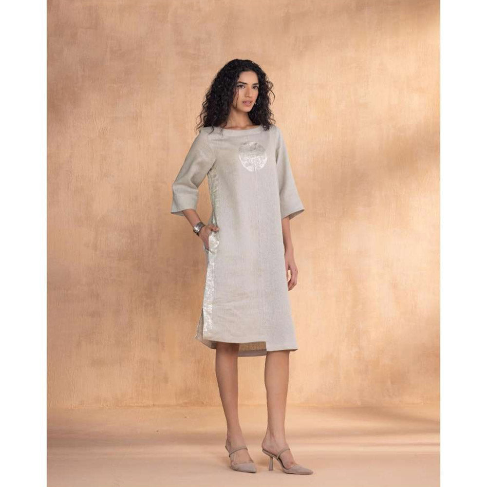 Kaveri Taupe Luna Dress