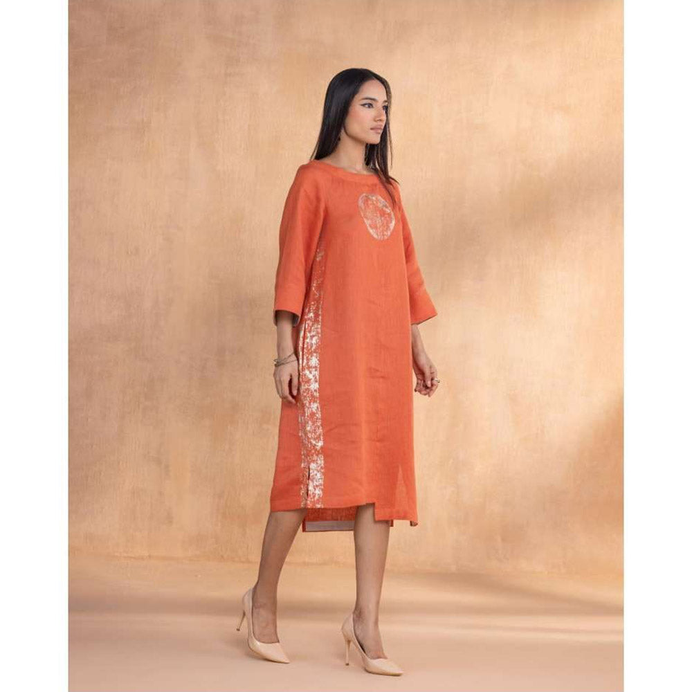 Kaveri Rust Luna Dress