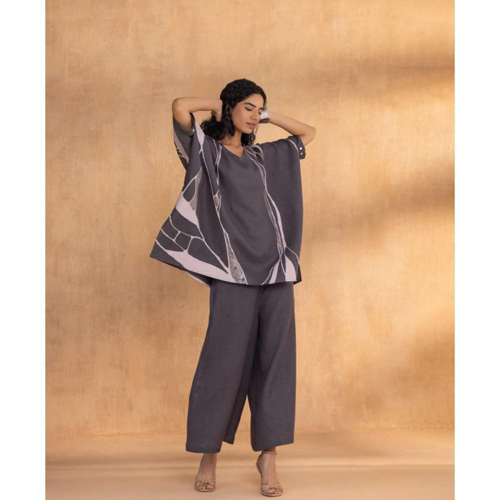 Kaveri Purple Quantum Theory Long Co-Ord (Set of 2)