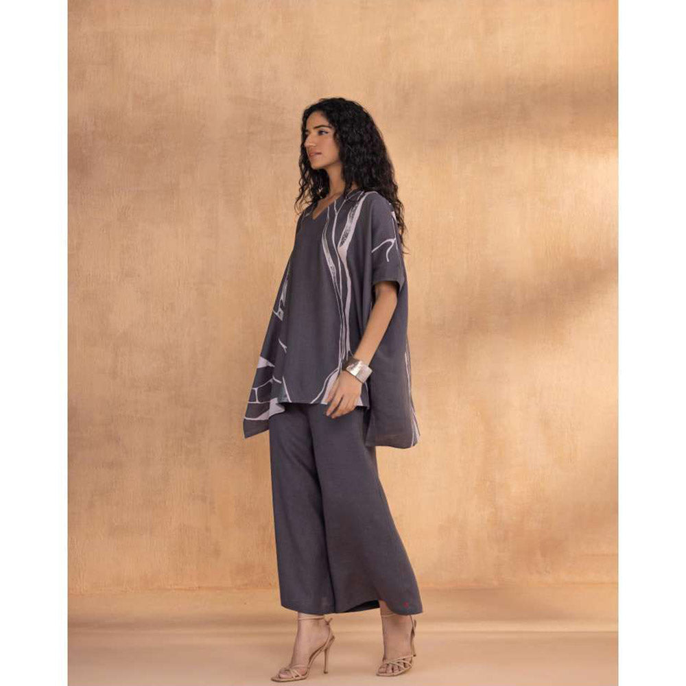 Kaveri Purple Quantum Theory Long Co-Ord (Set of 2)