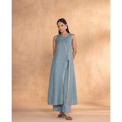 Kaveri Blue Threads Slice Co-Ord (Set of 2)