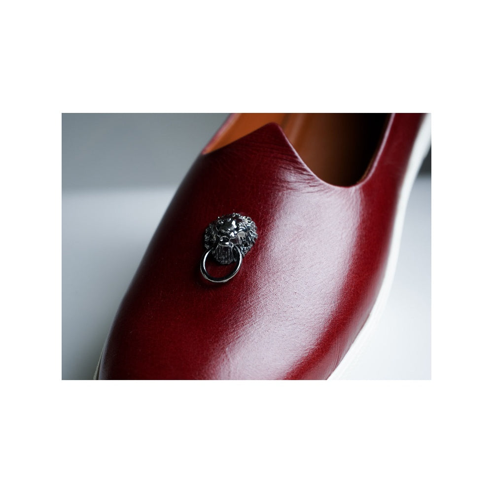 Kavith Sainaani Patina Red Wedding Sneaker