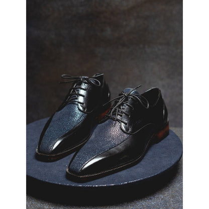 Kavith Sainaani Blue Toe Oxfords