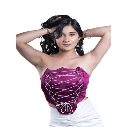 Kayjay by Kritika Jain Stassy Crop Top