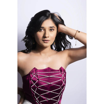 Kayjay by Kritika Jain Stassy Crop Top