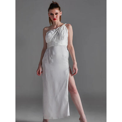 Kayjay by Kritika Jain Citcat White Maxi Dress