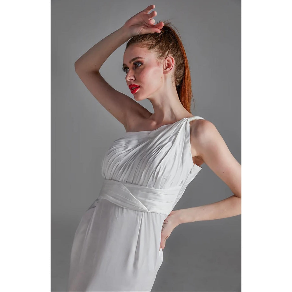 Kayjay by Kritika Jain Citcat White Maxi Dress