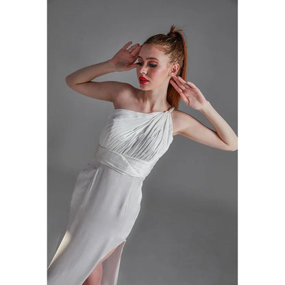 Kayjay by Kritika Jain Citcat White Maxi Dress