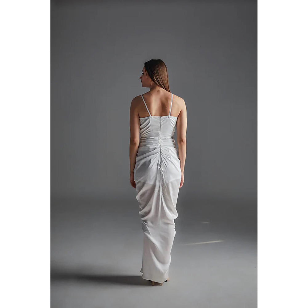 Kayjay by Kritika Jain Fangirl White Maxi Dress