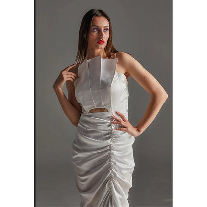 Kayjay by Kritika Jain Fangirl White Maxi Dress