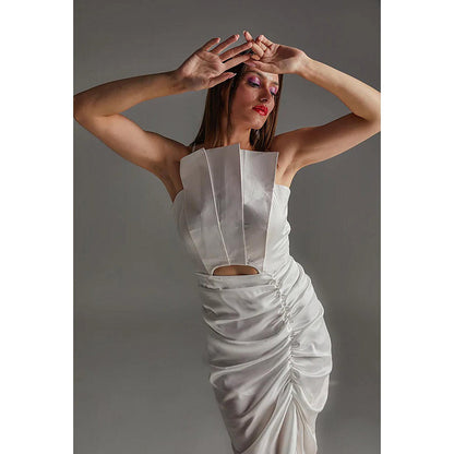 Kayjay by Kritika Jain Fangirl White Maxi Dress