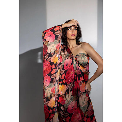 Kayjay by Kritika Jain Habibi Red Maxi Dress