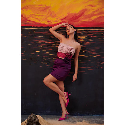 Kayjay by Kritika Jain Cherry Multi-Color Mini Dress