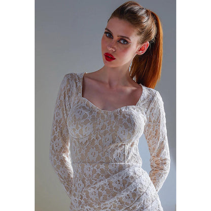 Kayjay by Kritika Jain Christian Beige Mini Dress