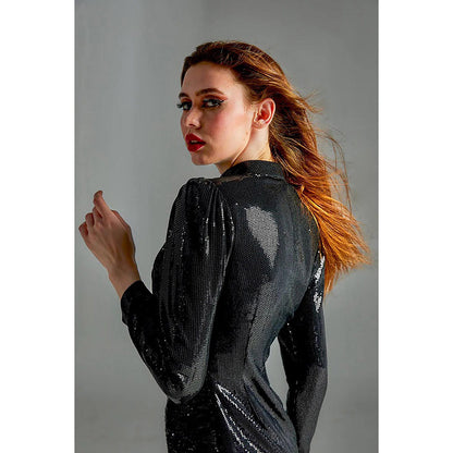 Kayjay by Kritika Jain Emily Black Mini Dress