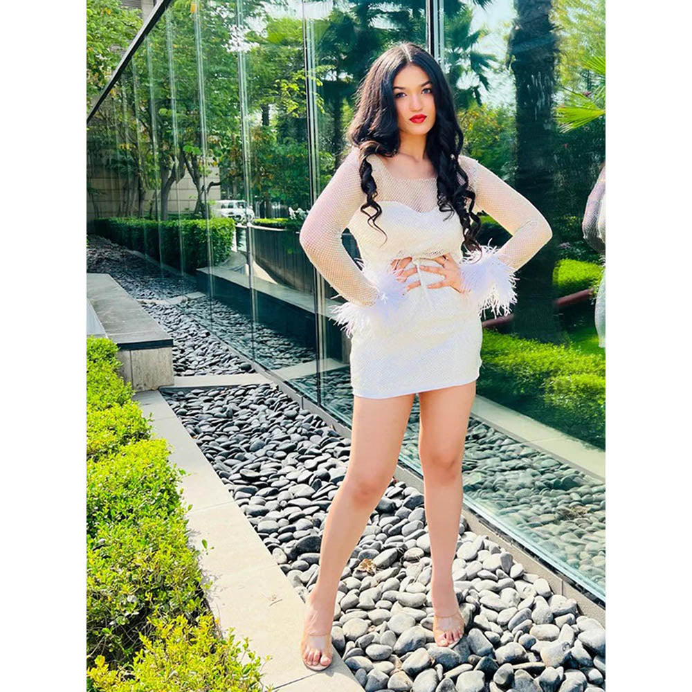 Kayjay by Kritika Jain Fairy White Mini Dress