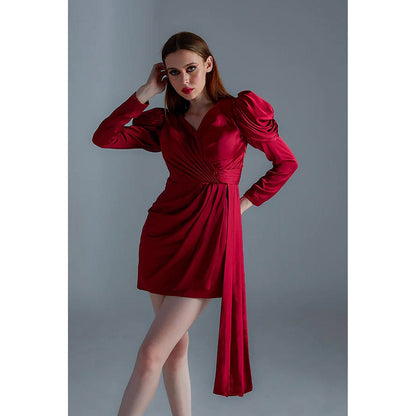 Kayjay by Kritika Jain Khloe Red Mini Dress