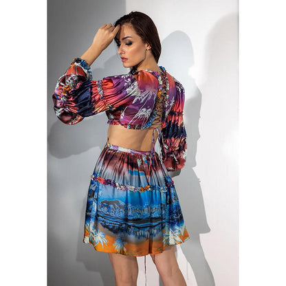 Kayjay by Kritika Jain Malibu Multi-Color Mini Dress