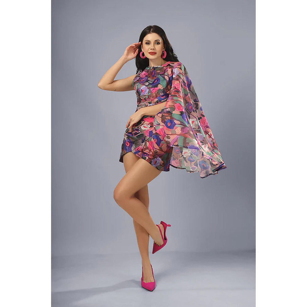 Kayjay by Kritika Jain Pinker Bell Multi-Color Mini Dress