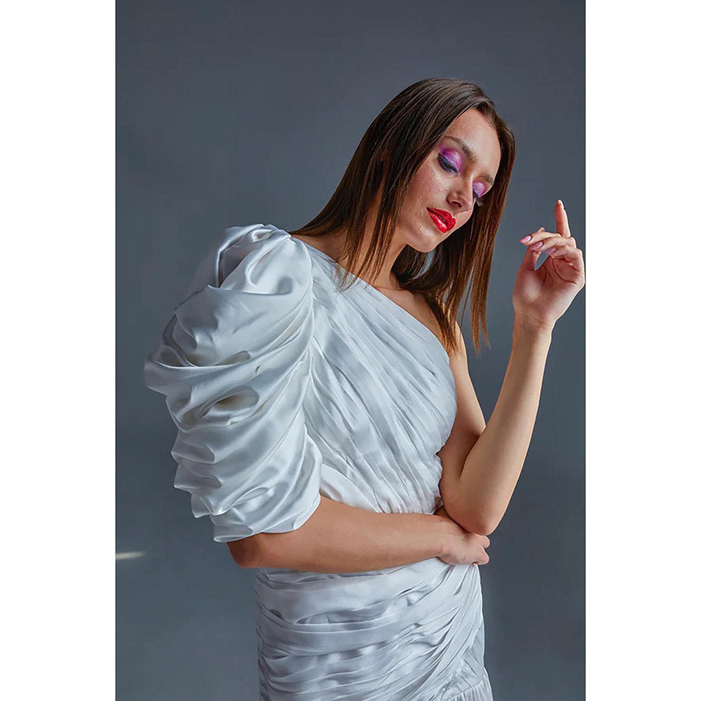 Kayjay by Kritika Jain Vanilla White Mini Dress