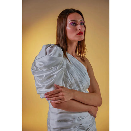 Kayjay by Kritika Jain Vanilla White Mini Dress