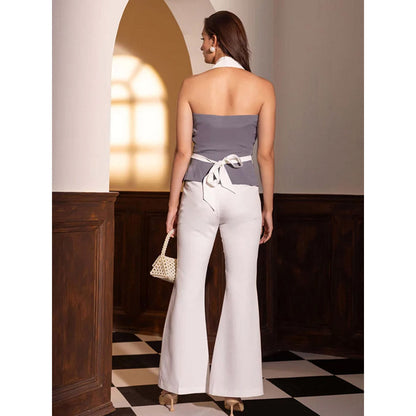 Kayjay by Kritika Jain Multi-Color Colorblock Co-Ord (Set of 2)