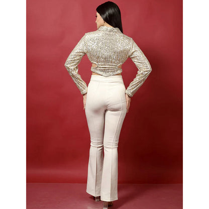 Kayjay by Kritika Jain Multi-Color Embellished Co-Ord (Set of 2)