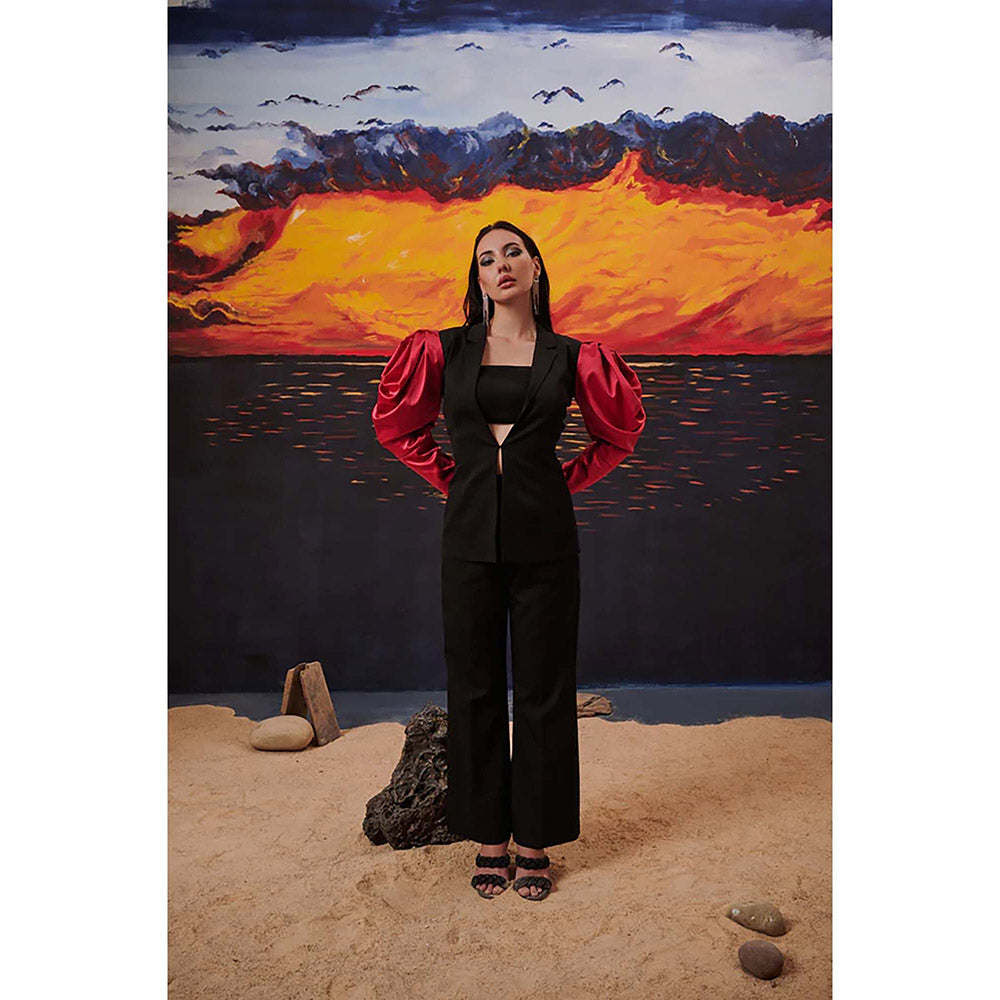 Kayjay by Kritika Jain Rose Co-Ord (Set of 3)