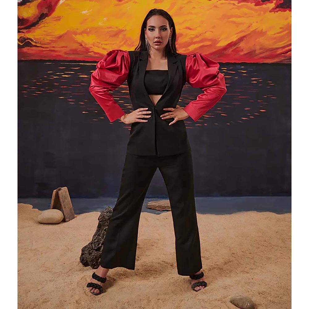 Kayjay by Kritika Jain Rose Co-Ord (Set of 3)