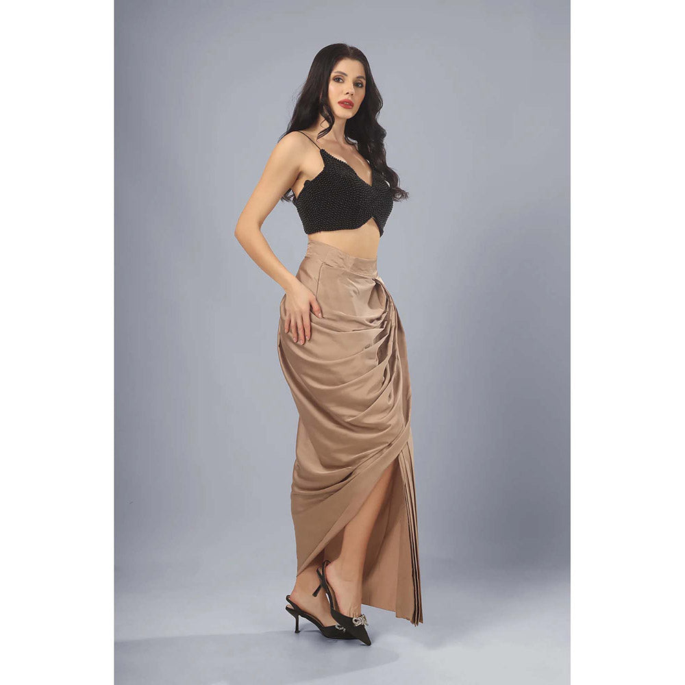 Kayjay by Kritika Jain Winer Bustier with Skirt (Set of 2)