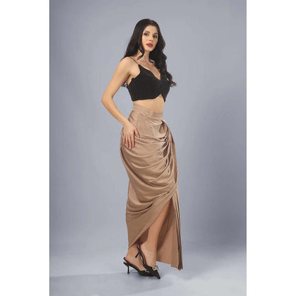 Kayjay by Kritika Jain Winer Bustier with Skirt (Set of 2)