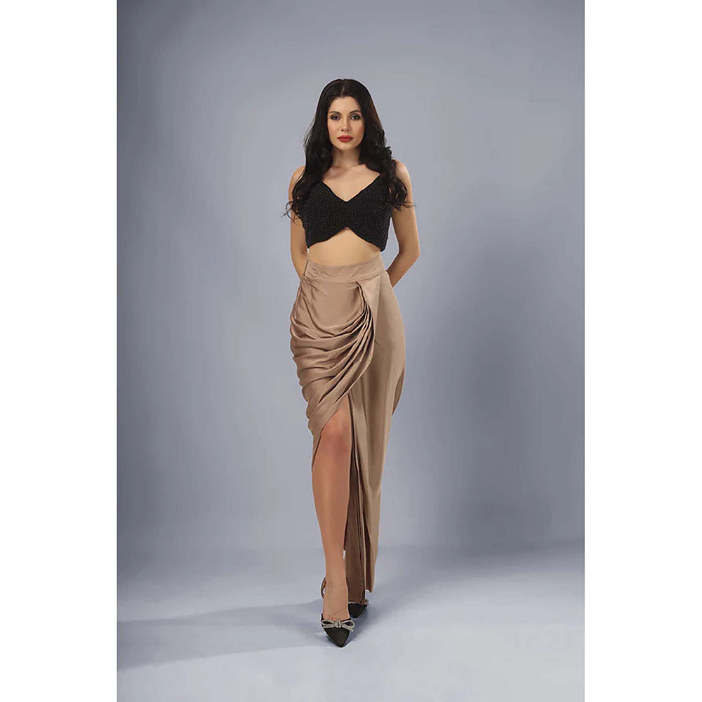 Kayjay by Kritika Jain Winer Bustier with Skirt (Set of 2)