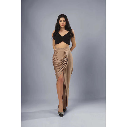 Kayjay by Kritika Jain Winer Bustier with Skirt (Set of 2)