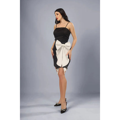 Kayjay by Kritika Jain Beguiling Bow Mini Dress