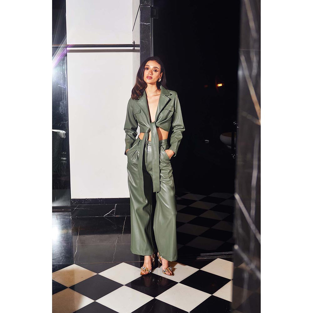 Kay Kay BY KKHUSHI SAHAII Faye Green Co-Ord Set