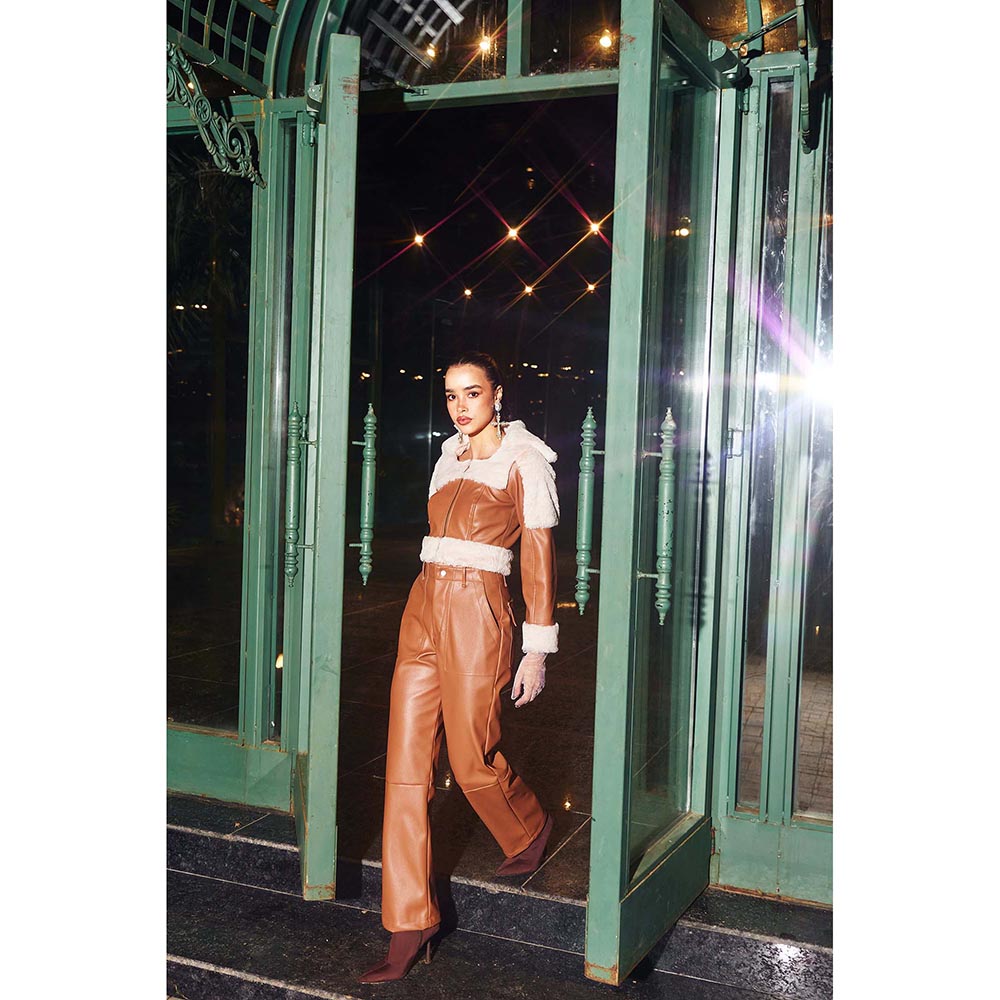 Kay Kay BY KKHUSHI SAHAII Madison Tan Co-Ord Set